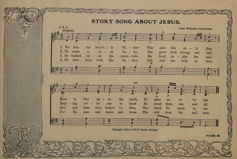 Carols: a Book of Songs and Services for the Beginners and Primary Grades of the Sunday School page 57