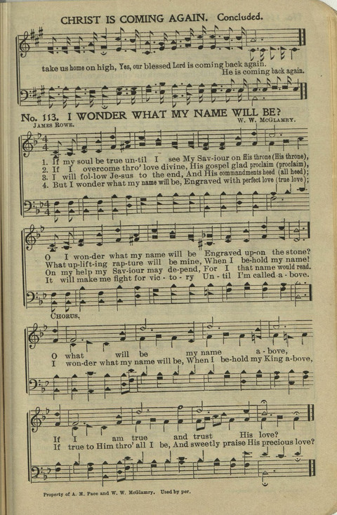 Carol Crown: for Sunday schools, revivals, singing schools, conventions page 113