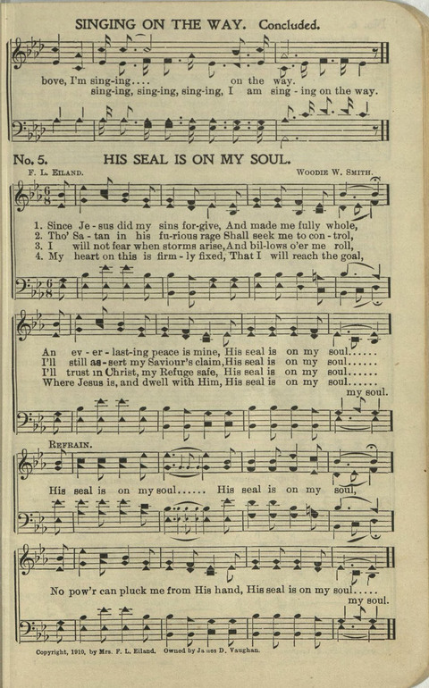 Carol Crown: for Sunday schools, revivals, singing schools, conventions page 5