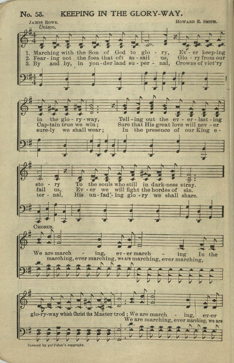 Carol Crown: for Sunday schools, revivals, singing schools, conventions page 58