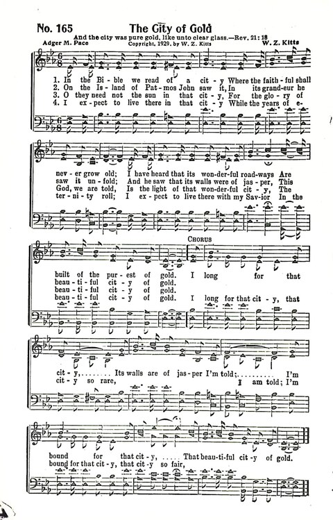 Cheerful Chimes: our 1931 book for Sunday-schools, singing schools, revivals, conventions, and general use in all religious gatherings page 182