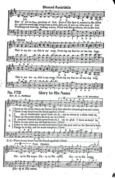 Cheerful Chimes: our 1931 book for Sunday-schools, singing schools, revivals, conventions, and general use in all religious gatherings page 187