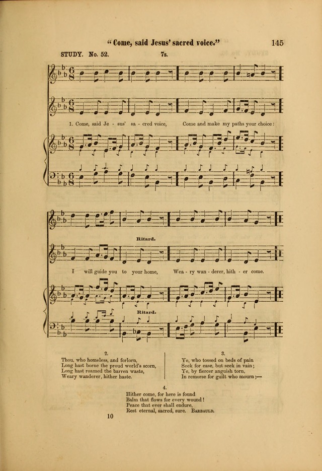 Church Chorals and Choir Studies page 145