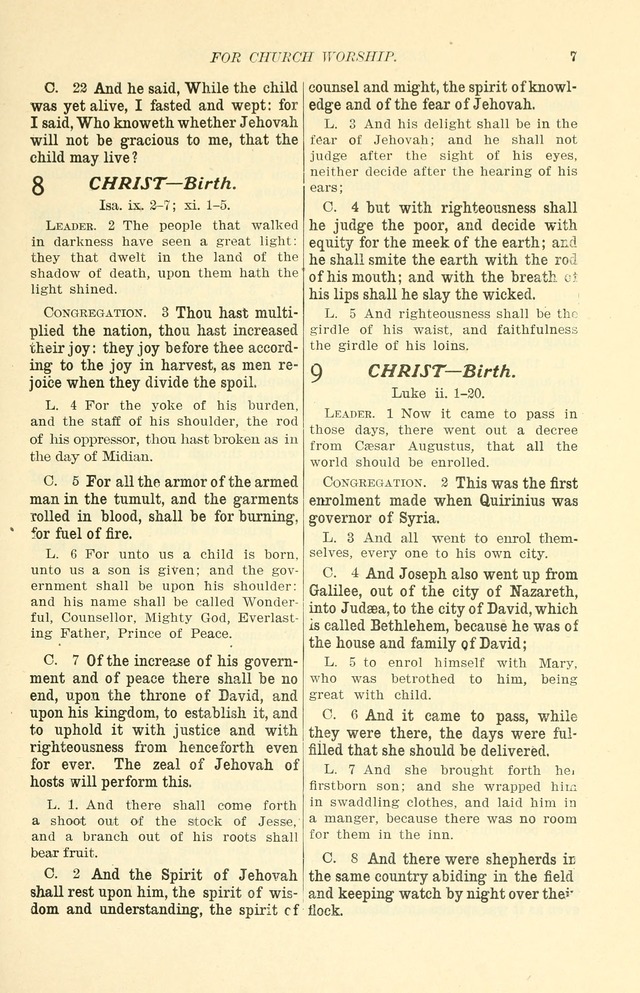 The Christian Church Hymnal page 8