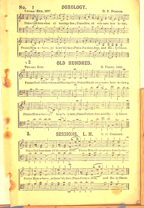 The Complete Church Hymnal page 1
