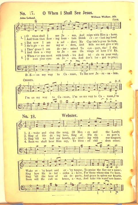 The Complete Church Hymnal page 10