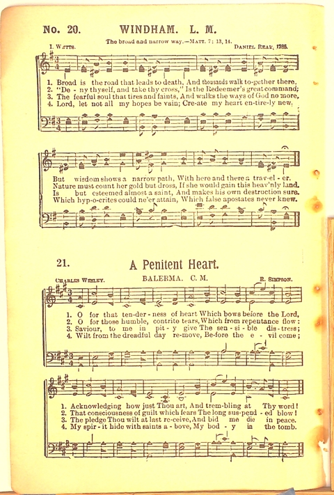 The Complete Church Hymnal page 12