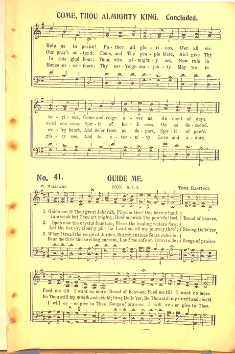 The Complete Church Hymnal page 23
