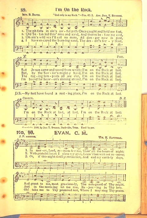 The Complete Church Hymnal page 51