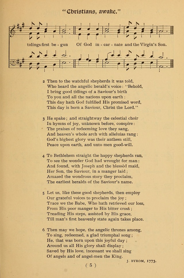 Christmas Carols and Hymns for Children: set to music by the Rev. J. S. B. Hodges, S.T.D. page 6