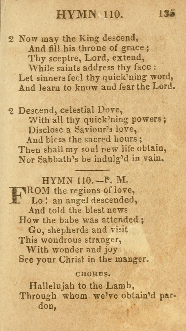 A Choice Collection of Hymns, and Spiritual Songs, designed for the devotions of Israel, in prayer, conference, and camp-meetings...(2nd ed.) page 146