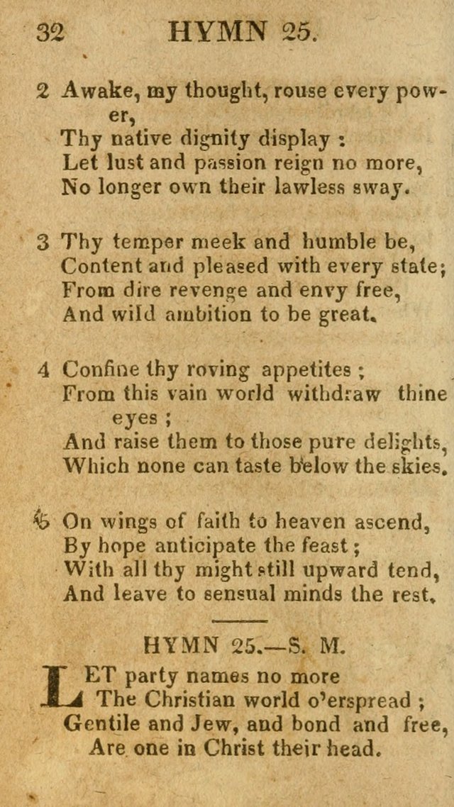 A Choice Collection of Hymns, and Spiritual Songs, designed for the devotions of Israel, in prayer, conference, and camp-meetings...(2nd ed.) page 43