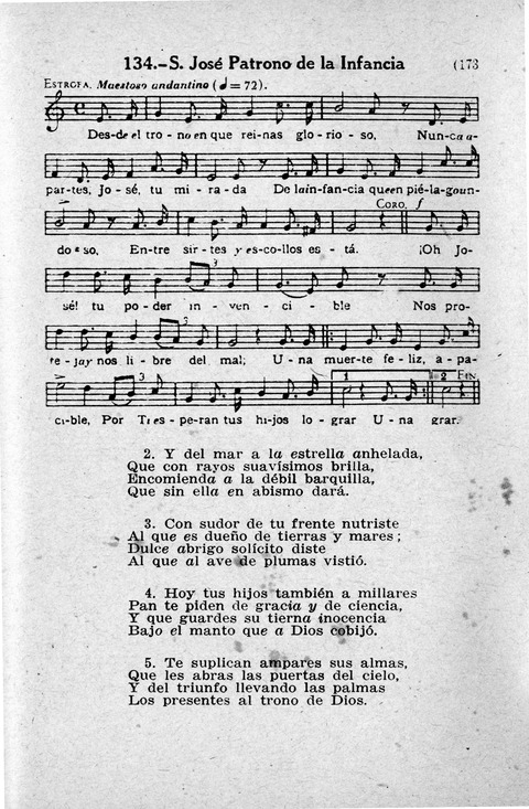 Coleccion de Cantos Sagrados Populares page 173