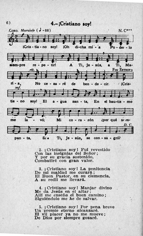 Coleccion de Cantos Sagrados Populares page 6