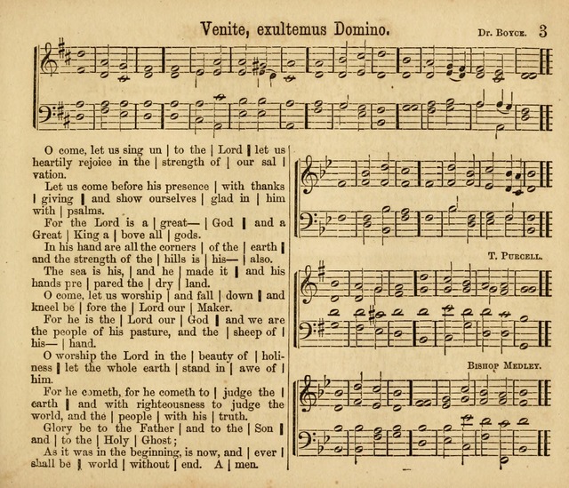 Chants, Carols and Tunes: a supplement to the Sunday School Service and Tune Book page 3