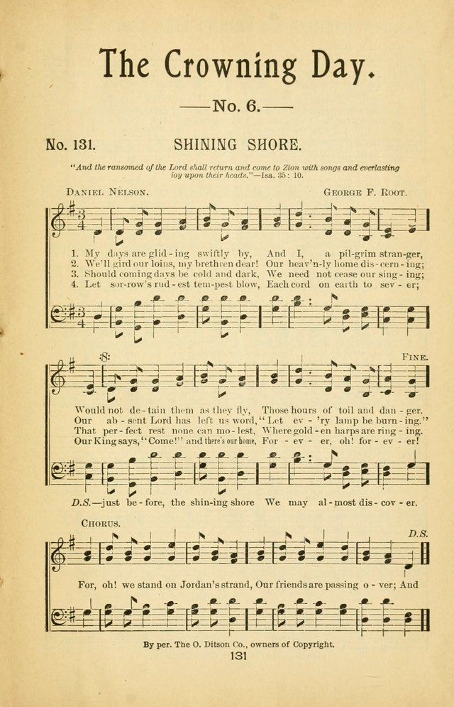 Crowning Day, No. 6: A Book of Gospel Songs page 1