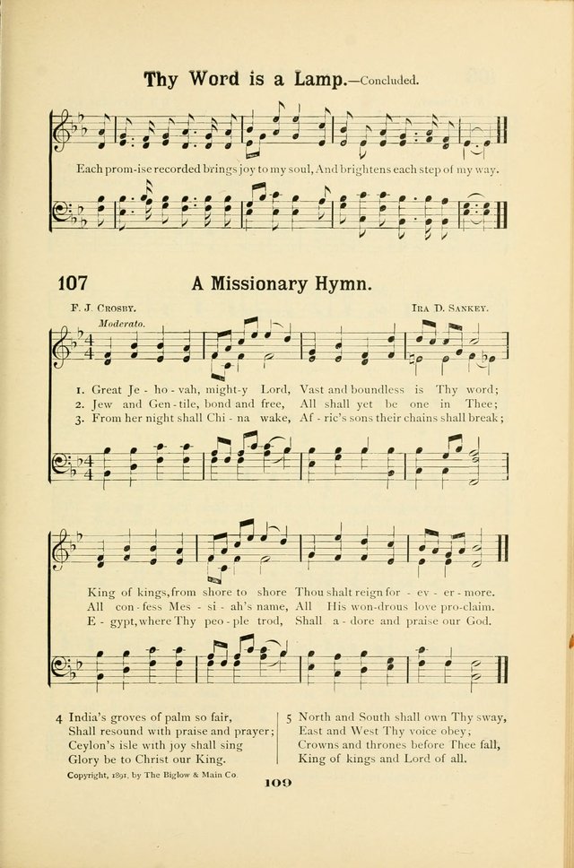 Christian Endeavor Hymns page 114