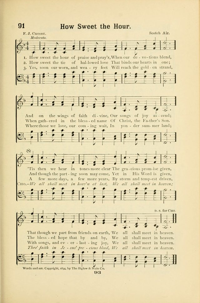 Christian Endeavor Hymns page 98