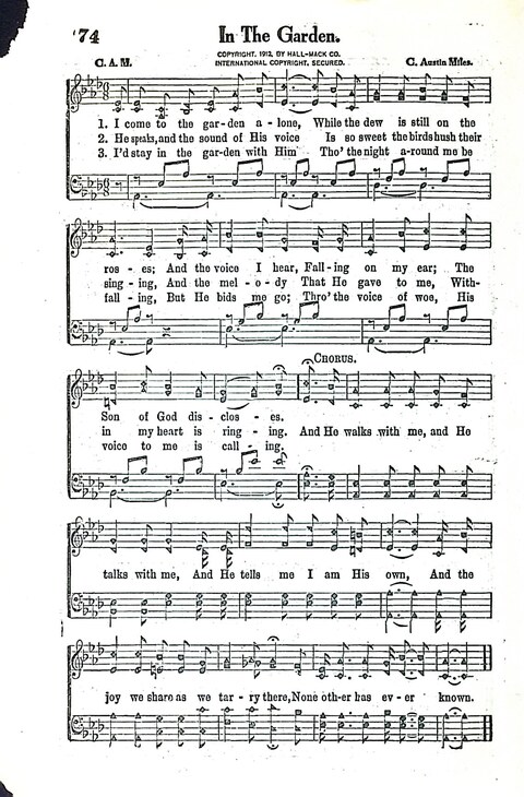 Christ Exalted in Song page 71