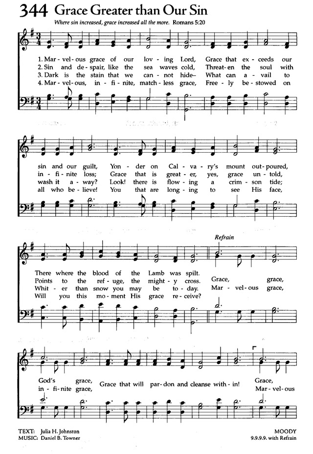 The Celebration Hymnal: songs and hymns for worship page 336
