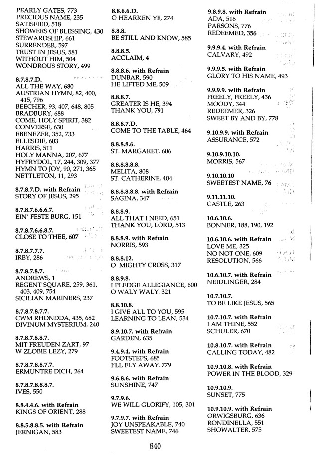 The Celebration Hymnal: songs and hymns for worship page 807