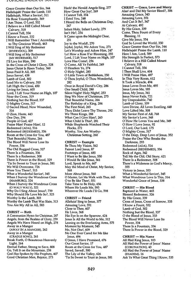 The Celebration Hymnal: songs and hymns for worship page 816