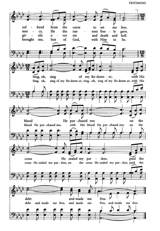 Celebrating Grace Hymnal page 547