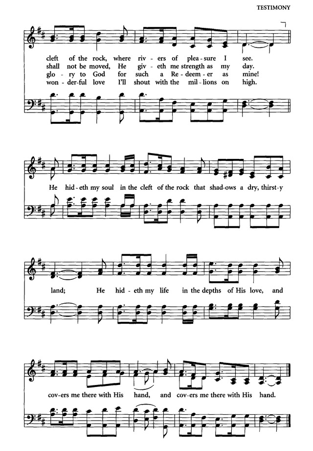 Celebrating Grace Hymnal page 579