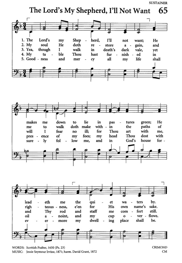 Celebrating Grace Hymnal page 63