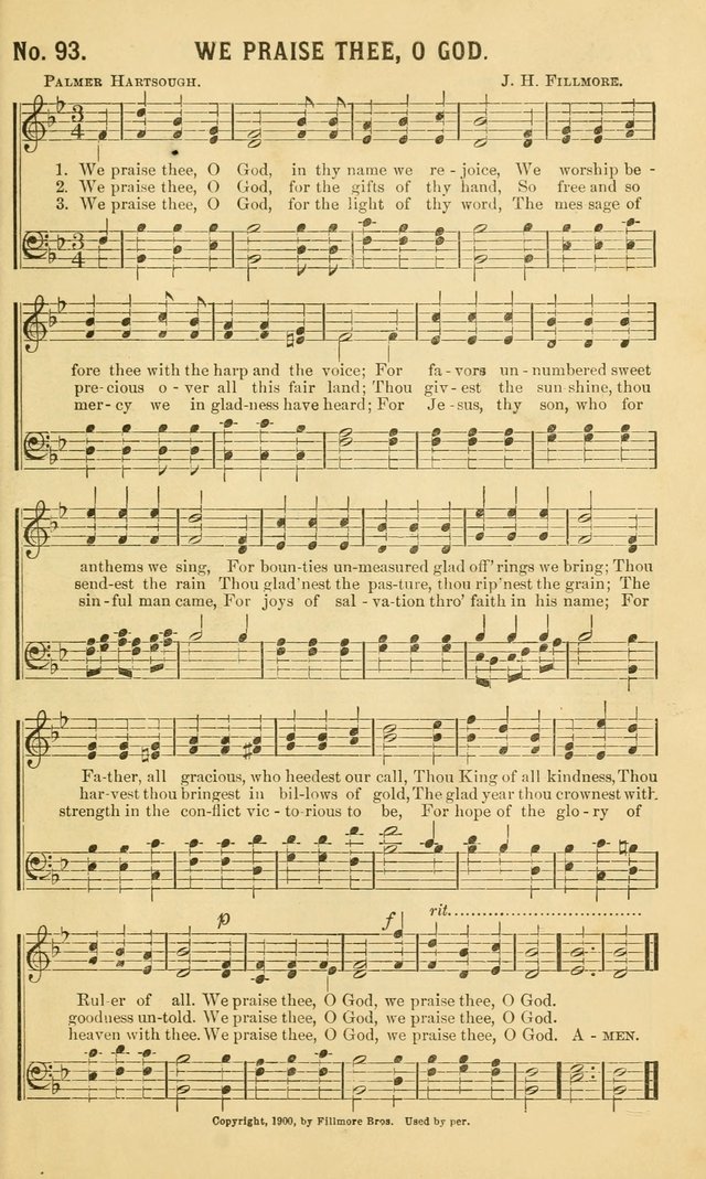 Choice Hymns No. 1: for use in the church, Sunday-school, young people