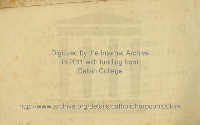 The Catholic Harp: containing the morning and evening service of the Catholic Church, embracing a choice collection of masses, litanies, psalms, sacred hymns, anthems, versicles, and motifs page 2