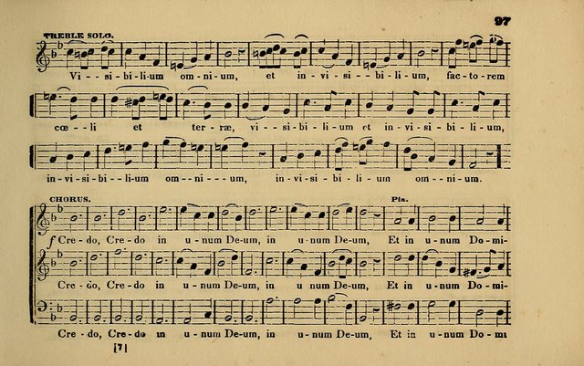 The Catholic Harp: containing the morning and evening service of the Catholic Church, embracing a choice collection of masses, litanies, psalms, sacred hymns, anthems, versicles, and motifs page 97