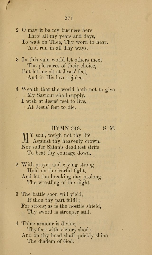 A Collection of Hymns page 271