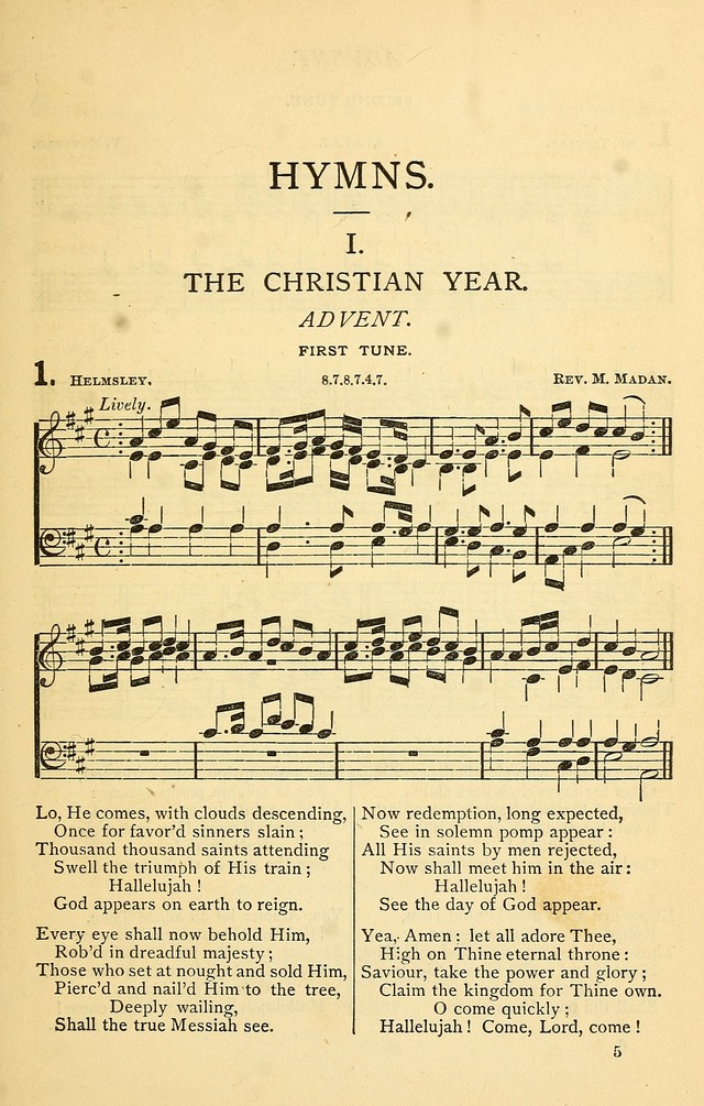 Church Hymnal page 5