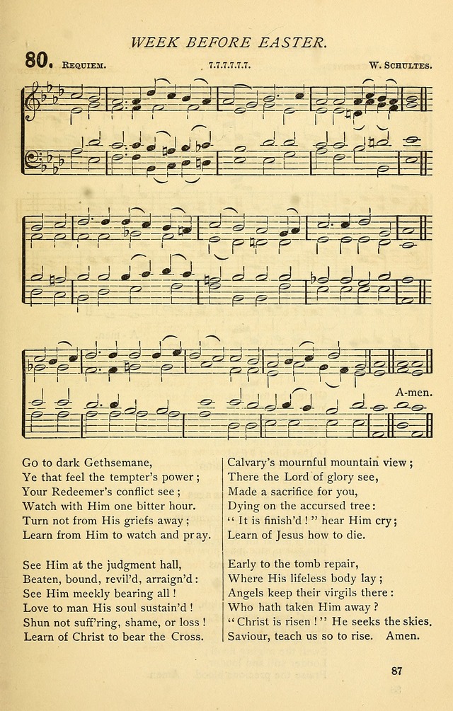 Church Hymnal page 87