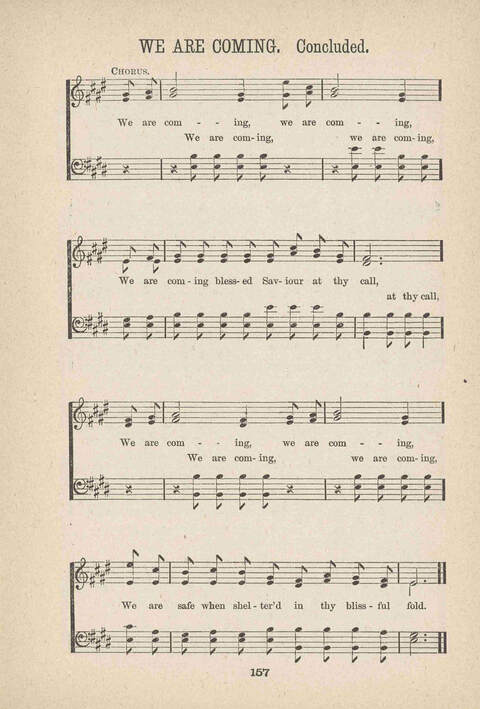 Christian Hymns: a collection of hymns and tunes for all occasions of Christian work and worship page 155