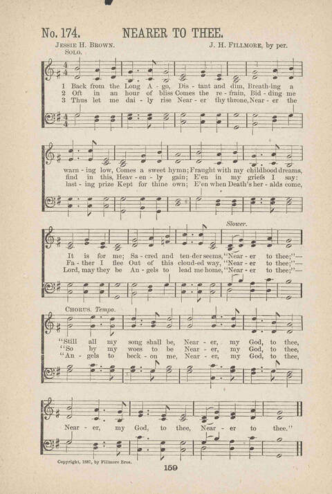 Christian Hymns: a collection of hymns and tunes for all occasions of Christian work and worship page 157