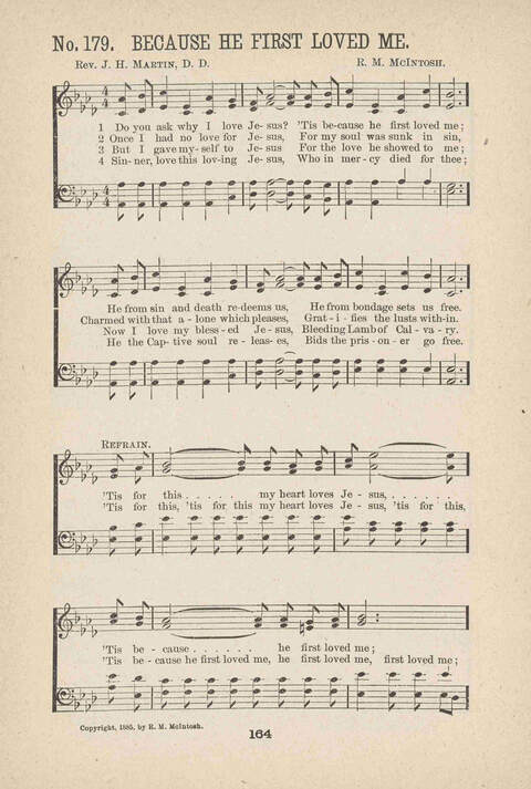 Christian Hymns: a collection of hymns and tunes for all occasions of Christian work and worship page 162