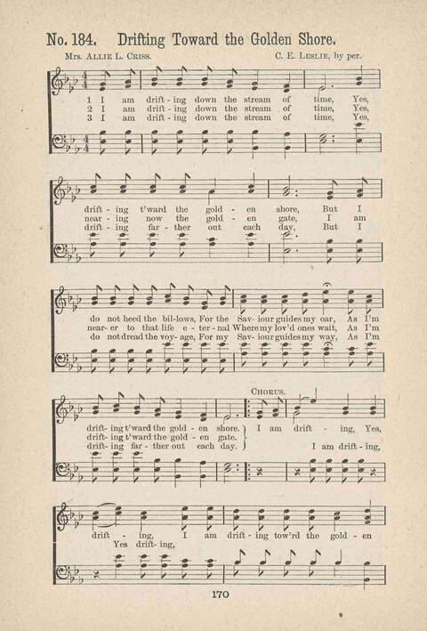 Christian Hymns: a collection of hymns and tunes for all occasions of Christian work and worship page 168
