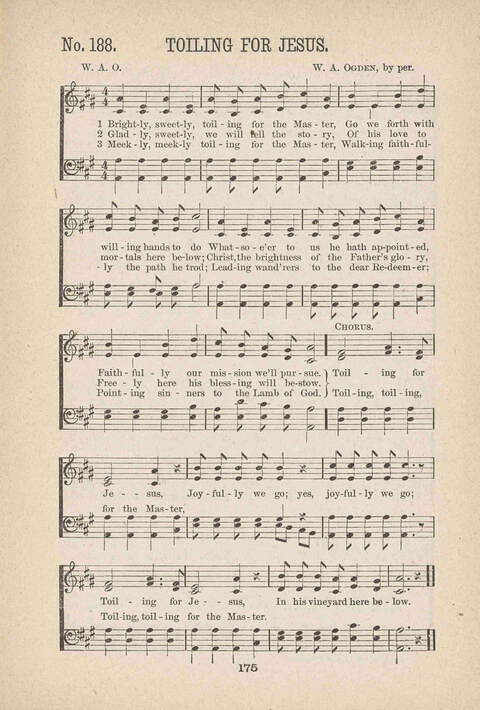 Christian Hymns: a collection of hymns and tunes for all occasions of Christian work and worship page 173