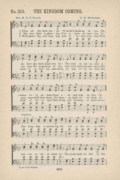 Christian Hymns: a collection of hymns and tunes for all occasions of Christian work and worship page 198
