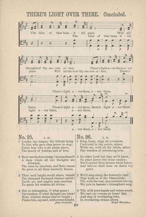 Christian Hymns: a collection of hymns and tunes for all occasions of Christian work and worship page 85