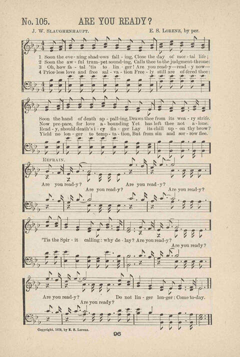Christian Hymns: a collection of hymns and tunes for all occasions of Christian work and worship page 94