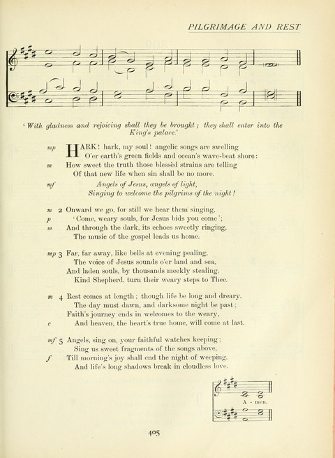 The Church Hymnary page 405