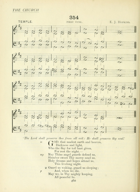 The Church Hymnary page 462