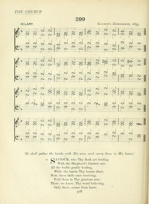 The Church Hymnary page 518