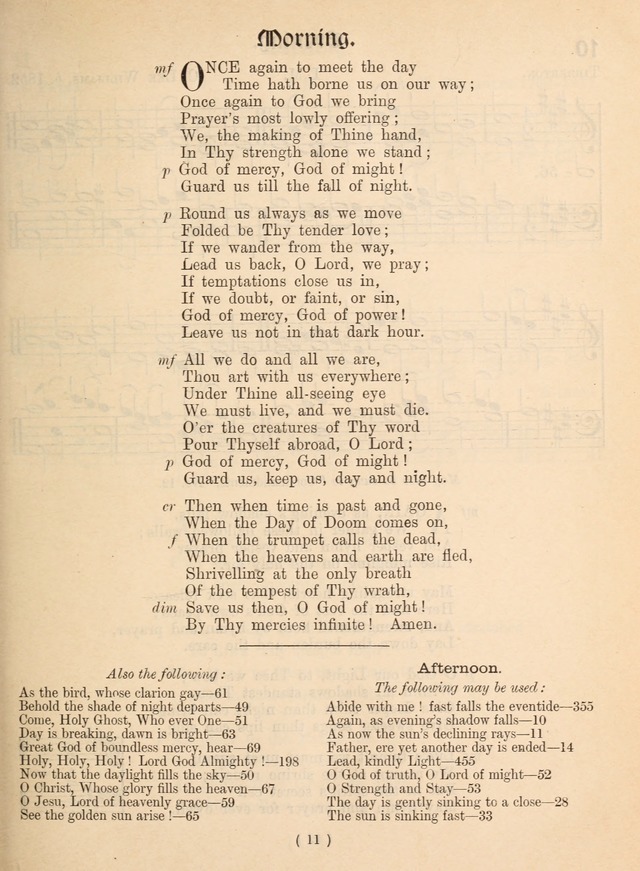 Church Hymns: with tunes (New ed.) page 11