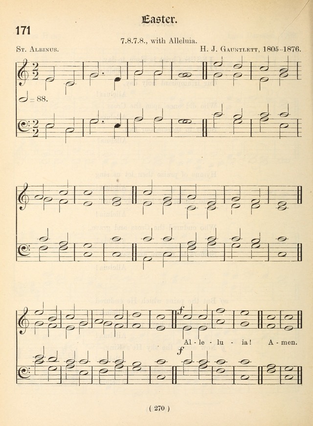 Church Hymns: with tunes (New ed.) page 270
