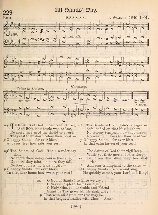 Church Hymns: with tunes (New ed.) page 369