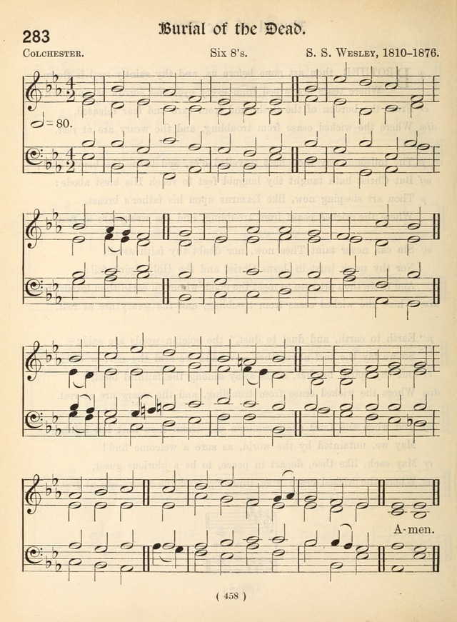 Church Hymns: with tunes (New ed.) page 458